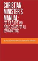 Christian Minister's Manual