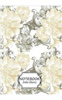 Flora Pattern Notebook: Pocket Notebook Journal Diary: 2