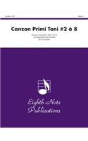 Canzon Primi Toni #2 À 8