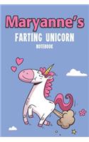 Maryanne's Farting Unicorn Notebook