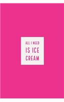 Ice cream Journal