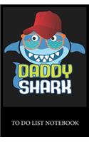 Daddy Shark: To Do & Dot Grid Matrix Checklist Journal Daily Task Planner Daily Work Task Checklist Doodling Drawing Writing and Handwriting & Calligraphy