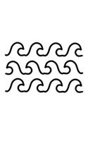 Wave Notebook: (146 Nature Print)