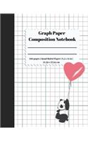 Graph Paper Composition Notebook