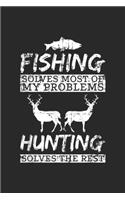 fishing solves most of my problems hunting solves the rest