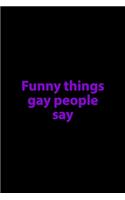 Gay People