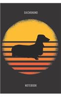 Dachshund Notebook