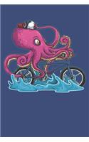 2020 Week To View Dated Planner Diary: 6x9 Inches Paperback Cycling Octopus