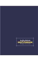 AmyTmy Notebook - Sketchbook - 100 pages - 8.5 x 11 inch - Matte Cover