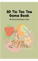 3D Tic Tac Toe Game Book 464 Game Grids Ready to Play
