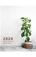 2020 Mindful Monthly Weekly Planner