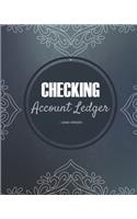 Checking account ledger - Large version