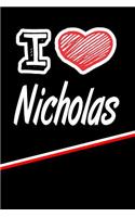 I Love Nicholas: Beer Tasting Journal Rate and Record Your Favorite Beers Featuring 120 Pages 6x9