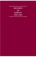 Records of Jordan 1919-1965 14 Volume Hardback Set