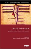 Deeds and Words