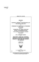 Hearing on National Defense Authorization Act for Fiscal Year 2017 and oversight of previously authorized programs before the Committee on Armed Services