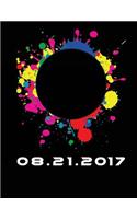 08 21 2017: Solar Eclipse 2017 Notebook Keepsake