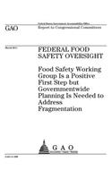 Federal food safety oversight