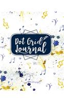 Dot Grid Journal: Bullet Grid Journal For Kids, Dotted Grid Journal - Music Cover(40 Dot Grid Journal)