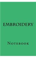 Embroidery: Notebook