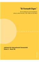 Di Fernunft Siget.: Der kurpfaelzische Universalgelehrte Johann Jakob Hemmer (1733-1790) und sein Werk