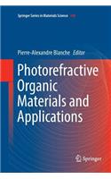 Photorefractive Organic Materials and Applications