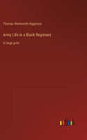 Army Life in a Black Regiment