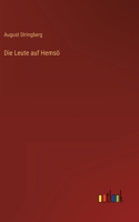 Leute auf Hemsö