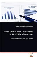 Price Points and Thresholds in Retail Food Demand