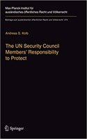 Un Security Council Members' Responsibility to Protect