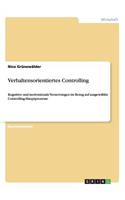 Verhaltensorientiertes Controlling