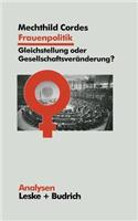 Frauenpolitik: Gleichstellung Oder Gesellschaftsveränderung