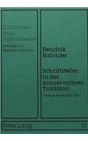 Schriftsteller in Der Konservativen Tradition