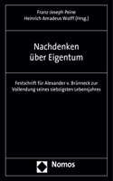 Nachdenken Uber Eigentum