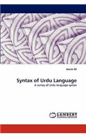 Syntax of Urdu Language