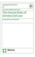 The General Rules of Chinese Civil Law