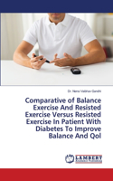 Comparative of Balance Exercise And Resisted Exercise Versus Resisted Exercise In Patient With Diabetes To Improve Balance And Qol