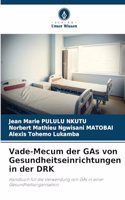 Vade-Mecum der GAs von Gesundheitseinrichtungen in der DRK