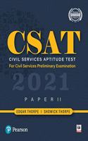 CSAT 2021|Civil Services Aptitude Test |General Studies Paper 2 | For UPSC Civil Services Preliminary Examination | by Pearson