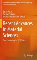Recent Advances in Material Sciences