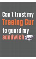 Can't trust my Treeing Cur to guard my sandwich