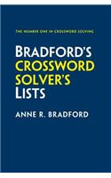 Bradford's Crossword Solver's Lists