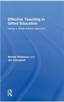 Effective Teaching in Gifted Education