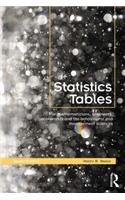 Statistics Tables