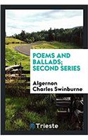 POEMS AND BALLADS; SECOND SERIES