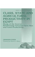 Class, State and Agricultural Productivity in Egypt