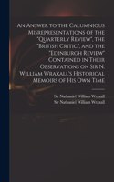 An Answer to the Calumnious Misrepresentations of the 