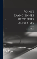 Points D'anciennes Broderies Anglaises