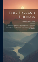 Holy-Days and Holidays