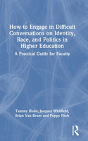 How to Engage in Difficult Conversations on Identity, Race, and Politics in Higher Education: A Practical Guide for Faculty